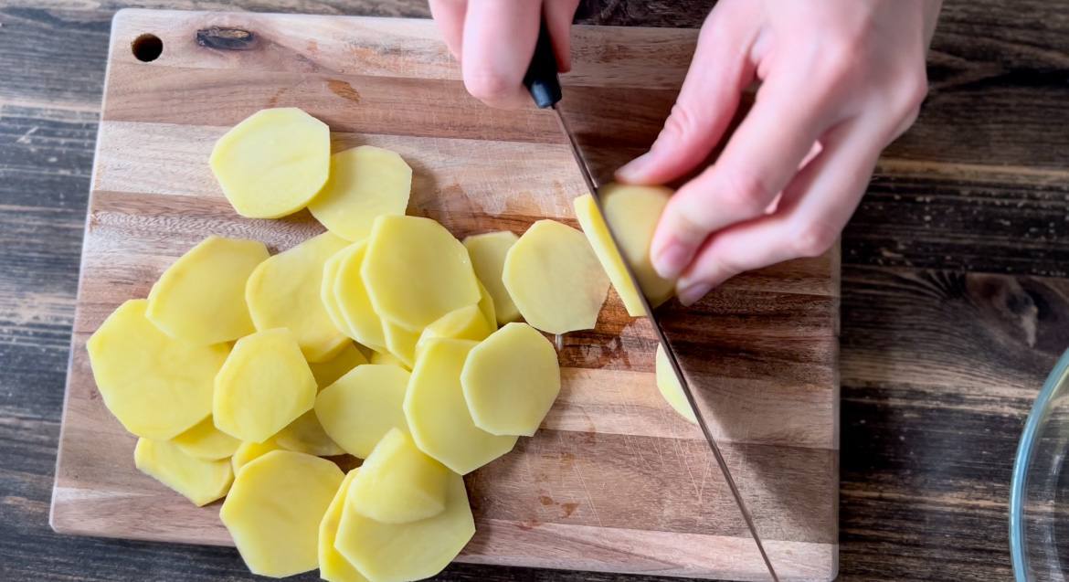 Holiday potatoes in the oven - My, Cooking, Recipe, Yummy, Preparation, Longpost