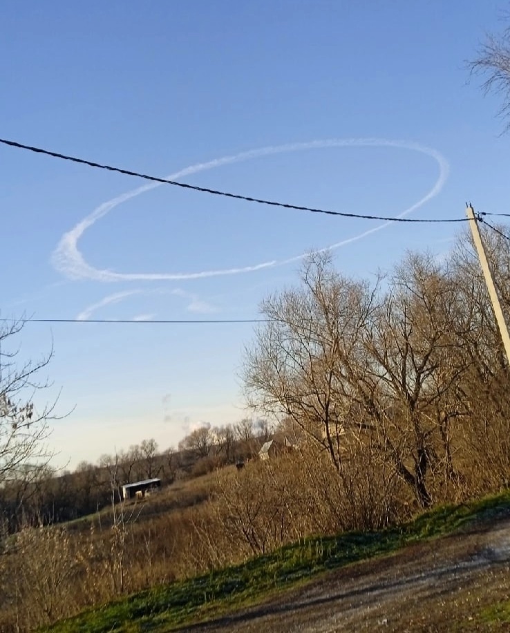 Circle in the sky - what would it mean? - My, Beautiful, Sky, Oddities, Longpost, The photo