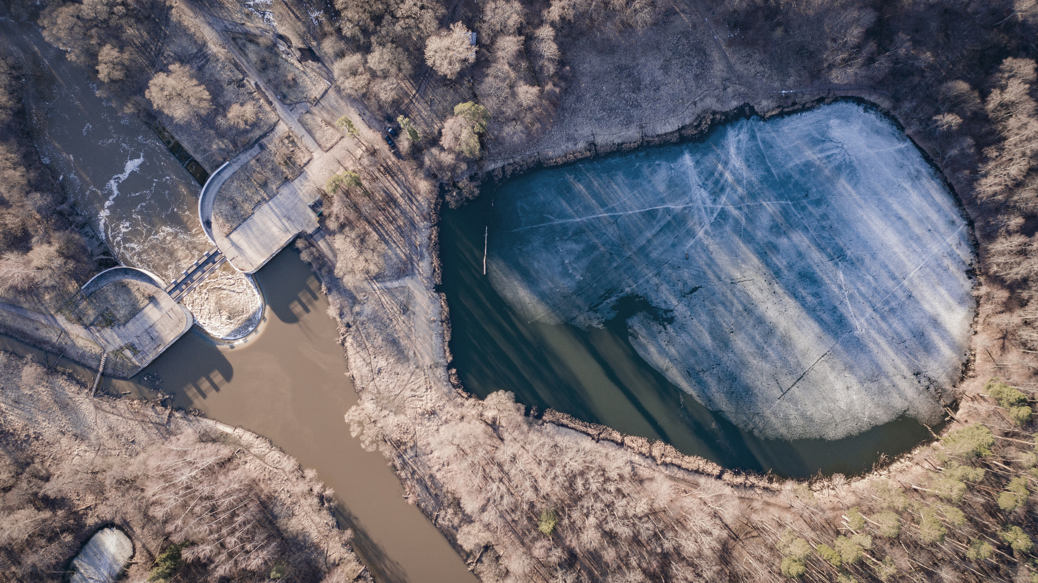 Yaropolets HPP - My, Drone, Quadcopter, Aerial photography, The photo, Waterfall, Hydroelectric power station, Yaropolets, Video, Longpost