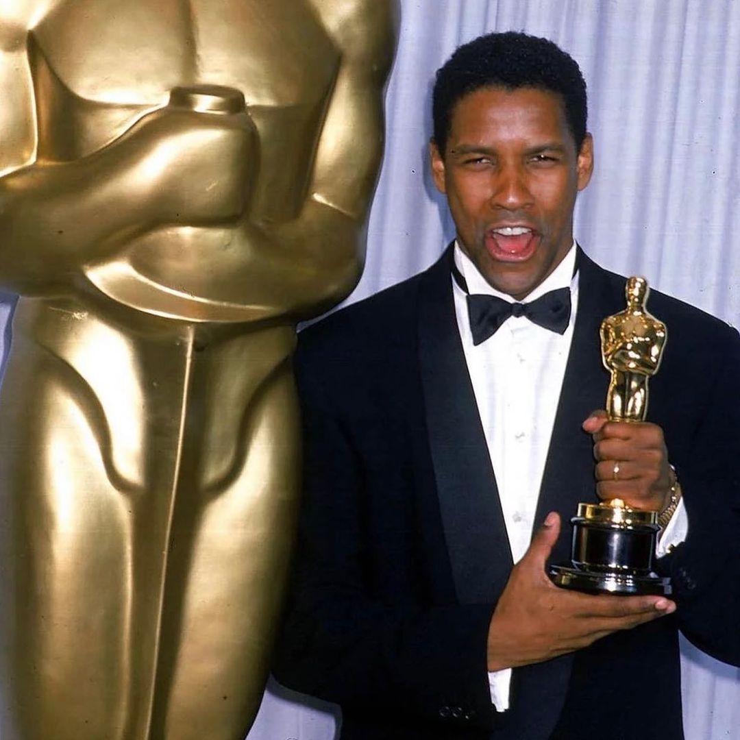 Academy Award Ceremony, 1990 - Actors and actresses, Hollywood, candy, Denzel Washington, Kiefer Sutherland, Morgan Freeman, Jodie Foster, Daniel Day-Lewis, Longpost, Celebrities