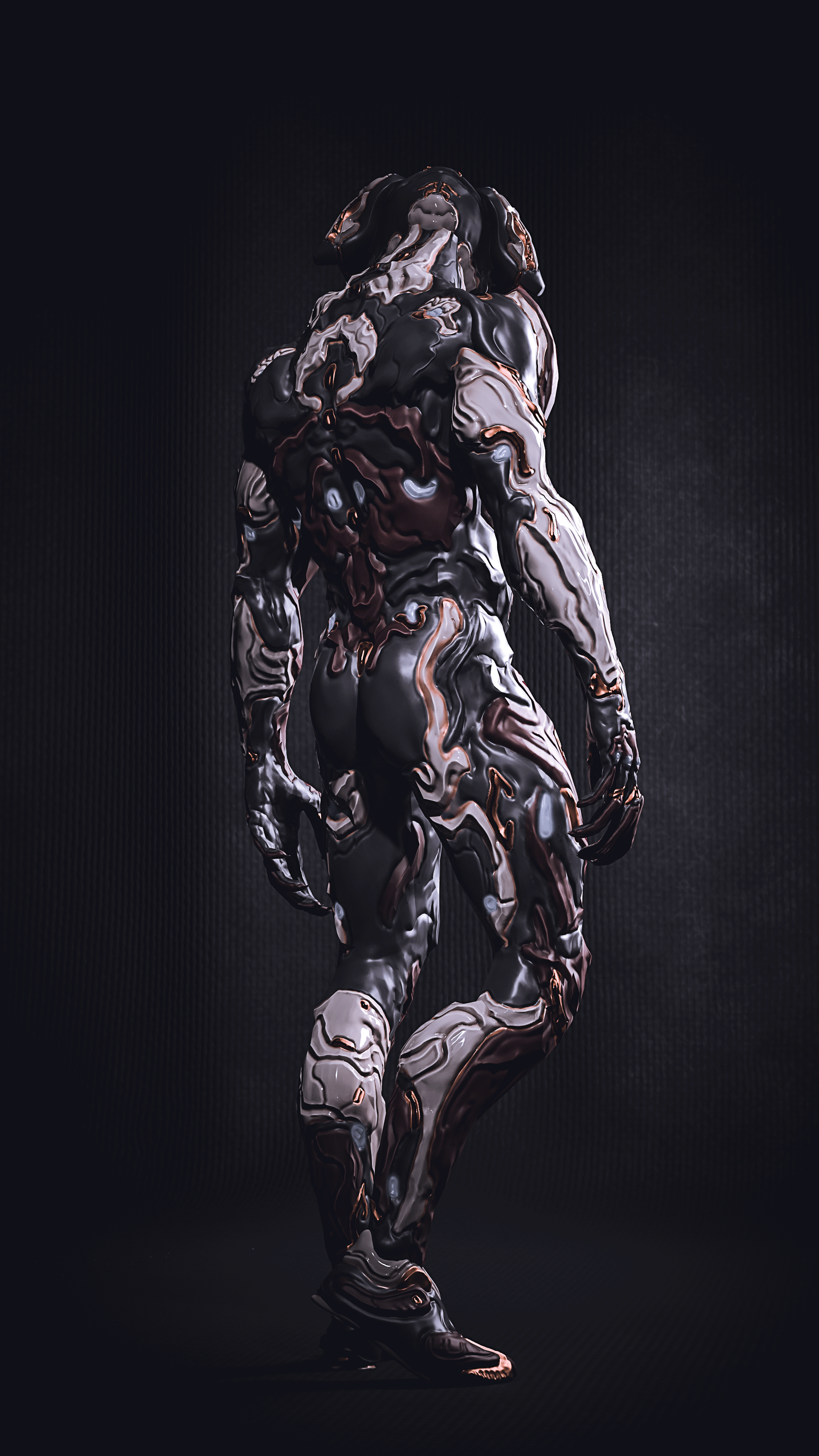 Devil - My, Characters (edit), Artist, Warframe, 3D, Art, Longpost