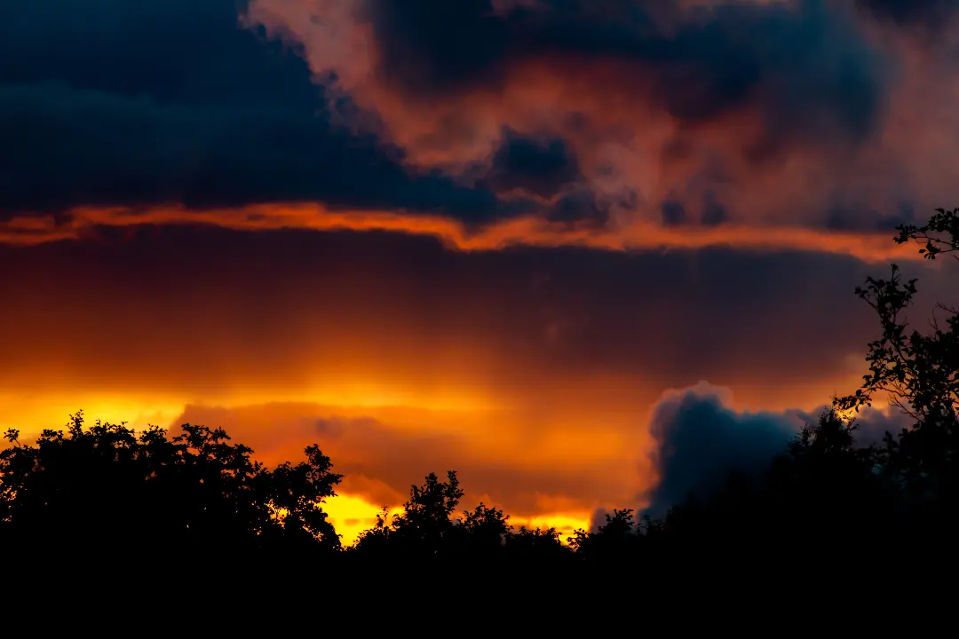 sunset - My, The photo, Sunset, Glow, Longpost