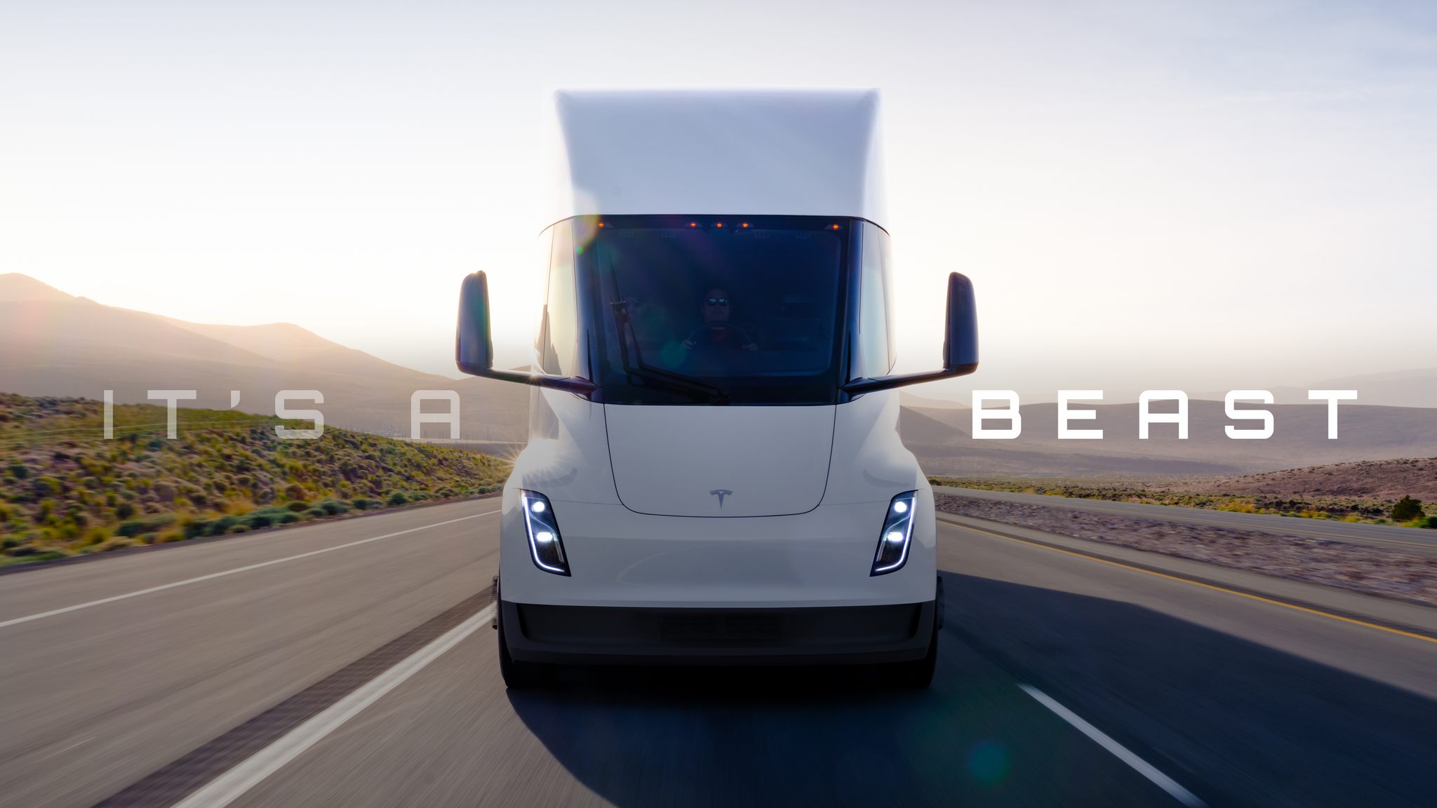 Tesla began deliveries of Semi electric trucks - Technologies, Electric car, Transport, Tesla, Truck, Technics, Presentation, USA, Elon Musk, Video, Soundless, Longpost