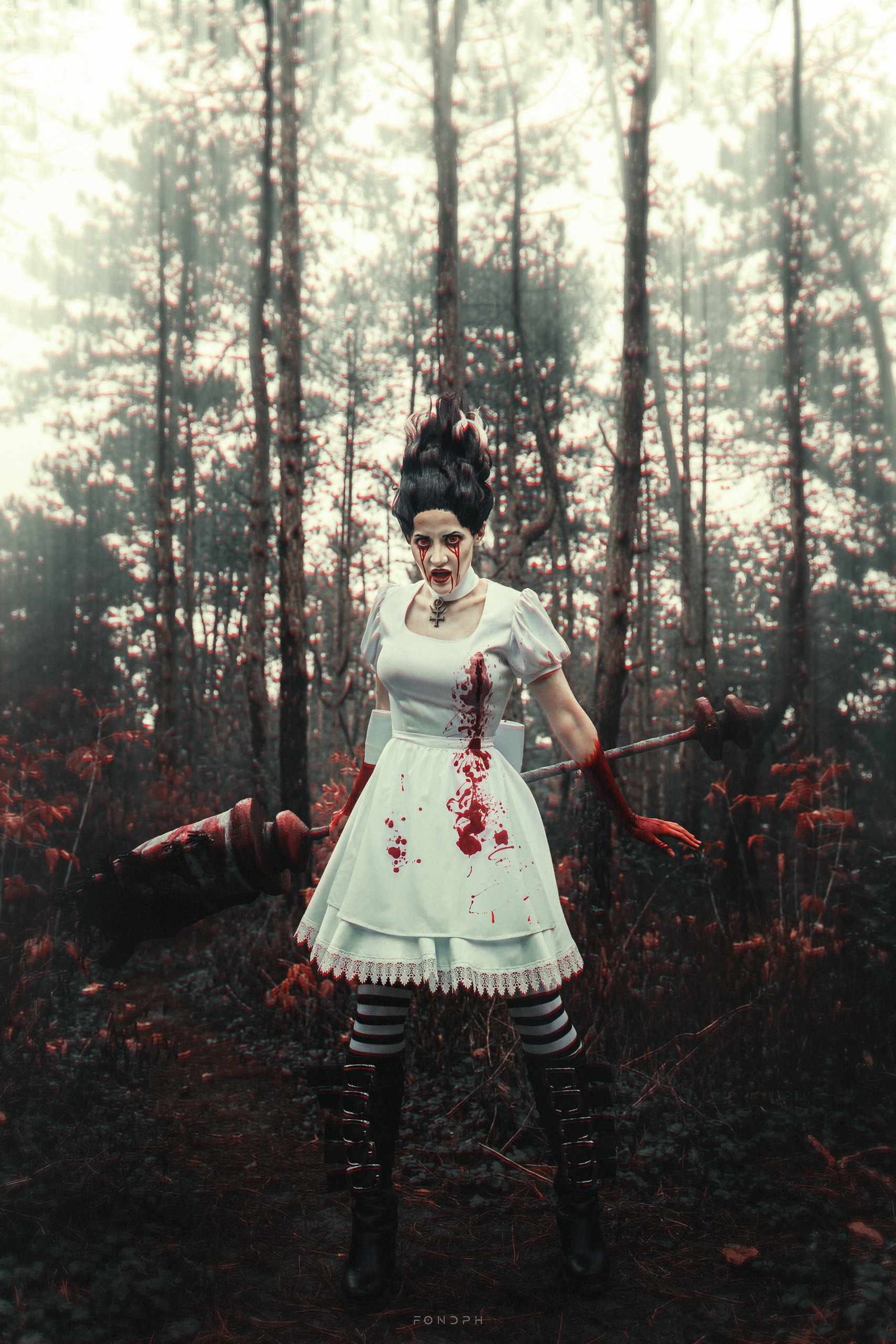 Косплей по игре Alice: Madness Returns (Hysteria mod) Md: @erikasolovey Ph  @fondphoto (Сергей Савенко) | Пикабу