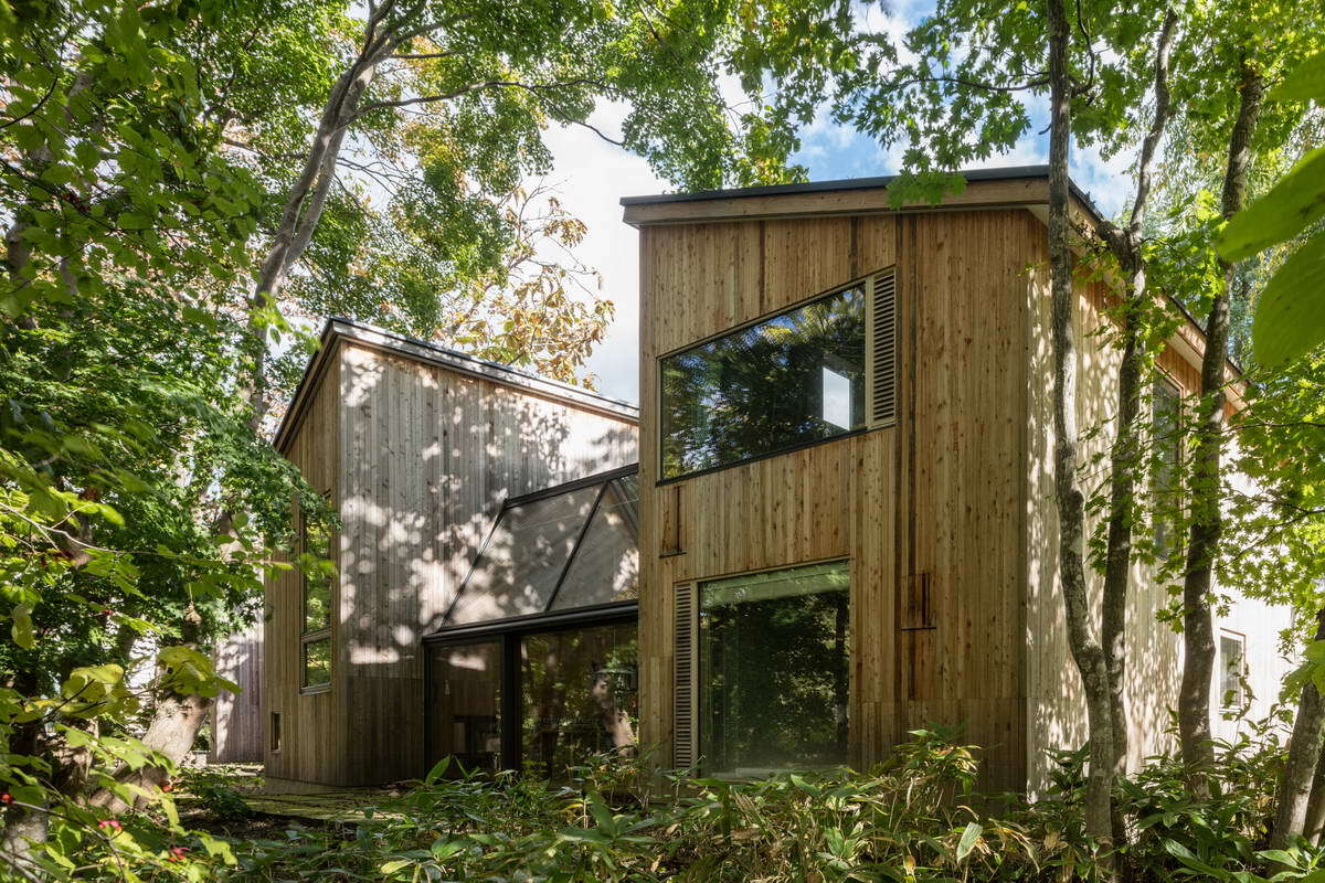 Wooden house in Japan: simple and unusual - My, Architecture, House, Interior, Design, Longpost