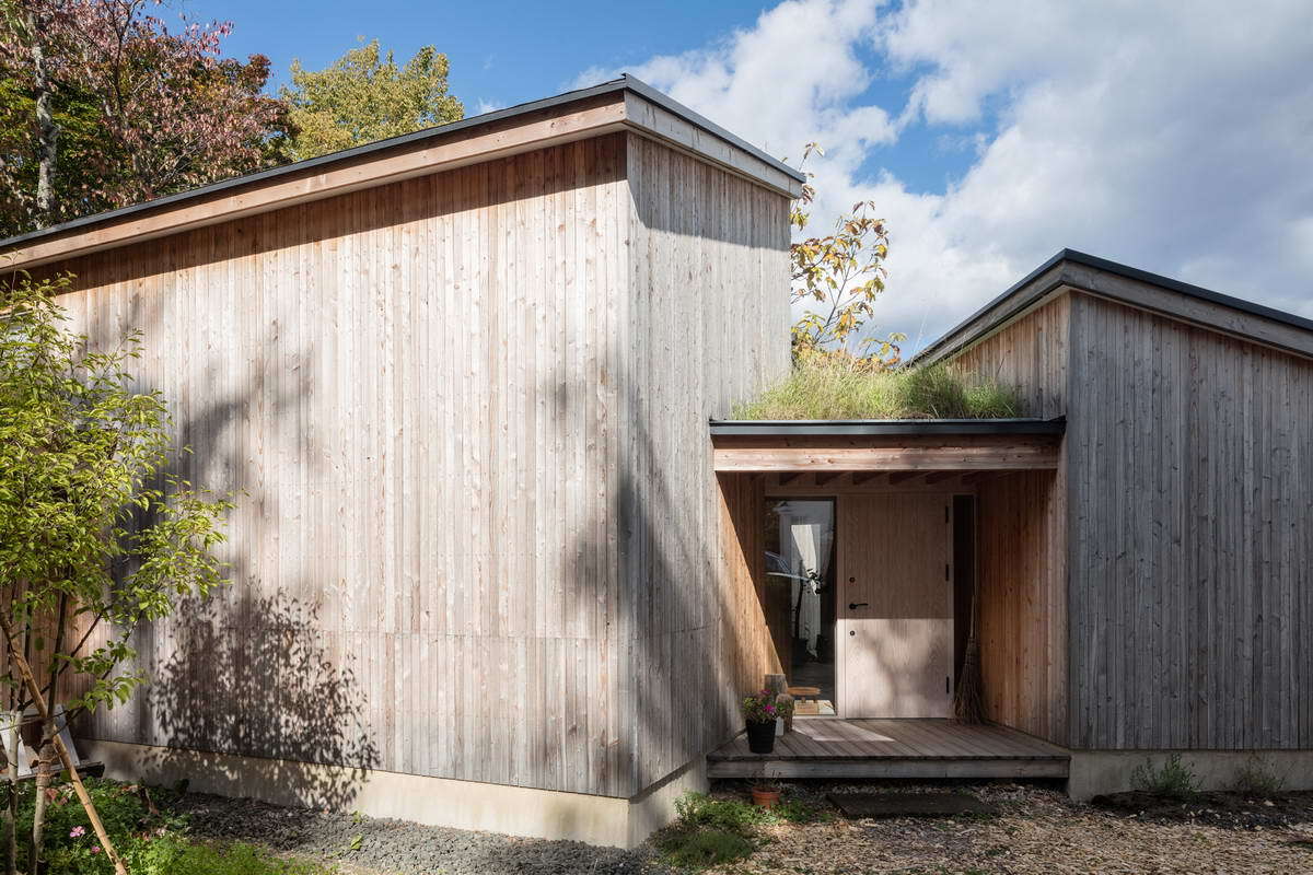 Wooden house in Japan: simple and unusual - My, Architecture, House, Interior, Design, Longpost