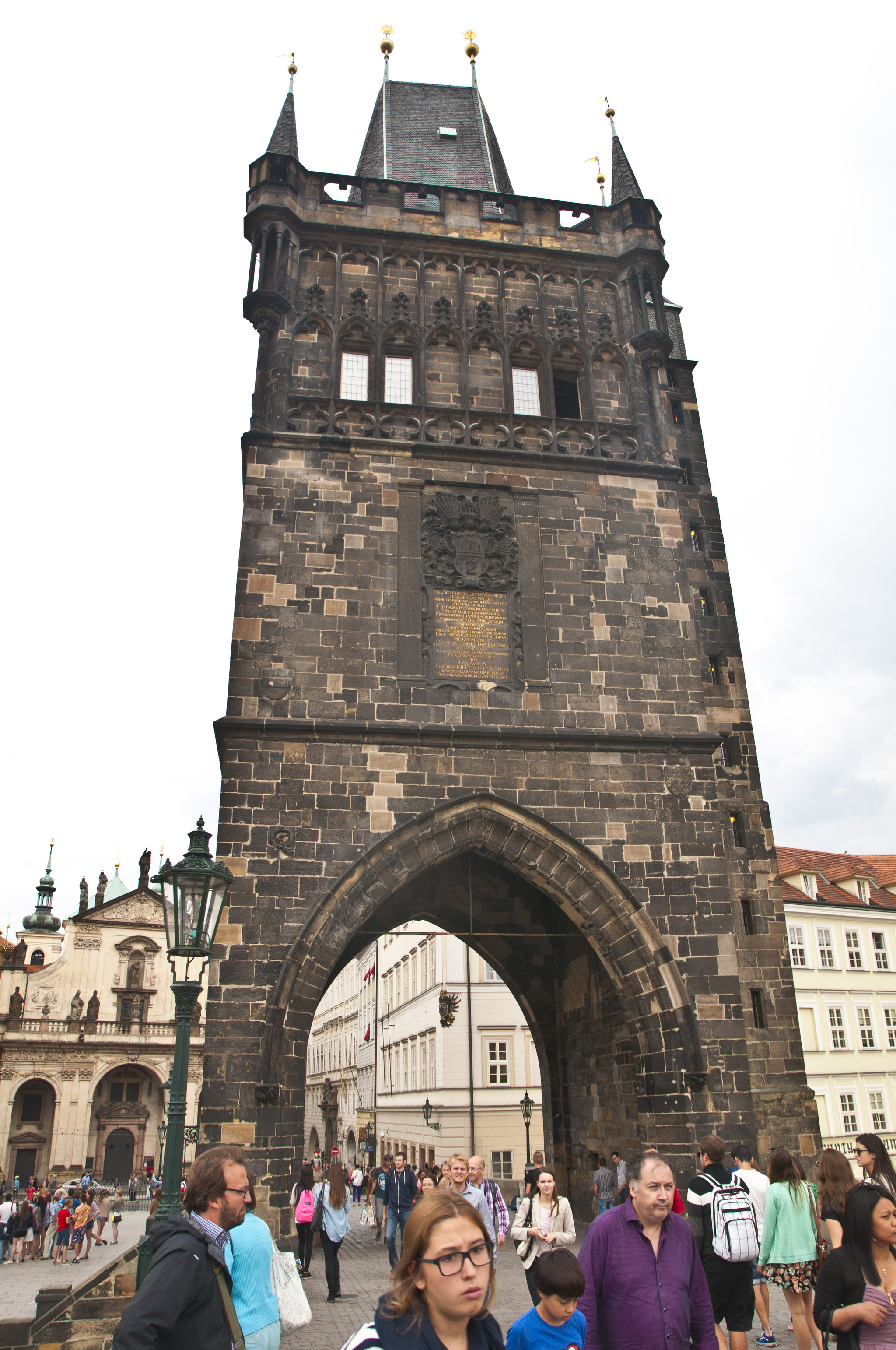 Prague, Czech Republic). Part two - My, Prague, Czech, Travels, The photo, The Charles Bridge, Roof, Longpost