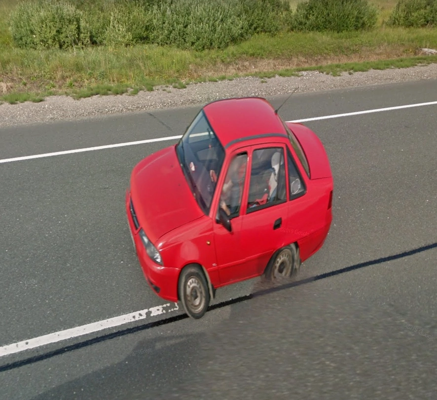 Cars from google maps 2 - I'm an artist - that's how I see it, Auto, Longpost, Google maps