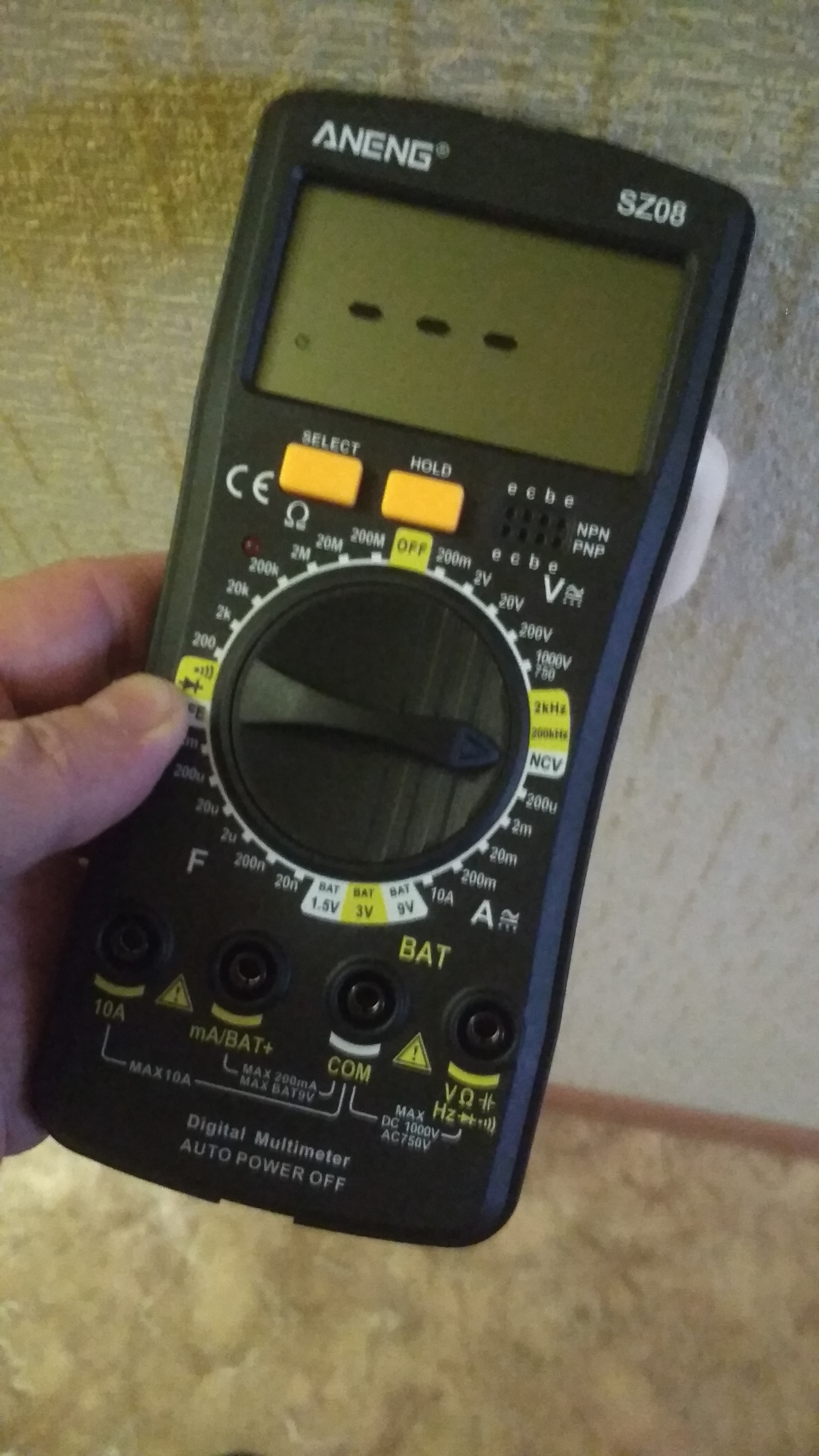 I have a new one. SZ08 - My, Multimeter, Electrician, Household goods, Longpost