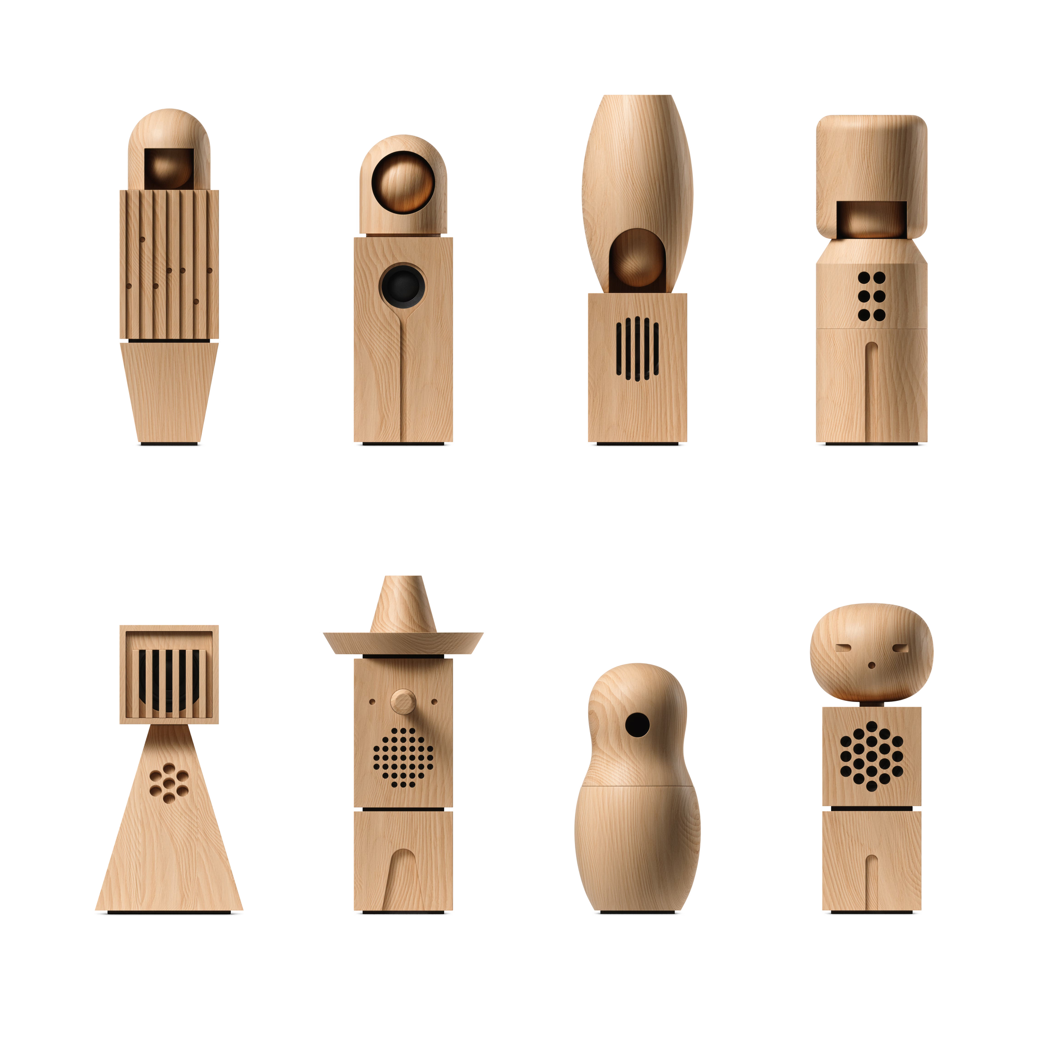 Musical Wooden Dolls by Teenage Engineering - Design, Sound, Interior, Interesting, Woodworking, Longpost