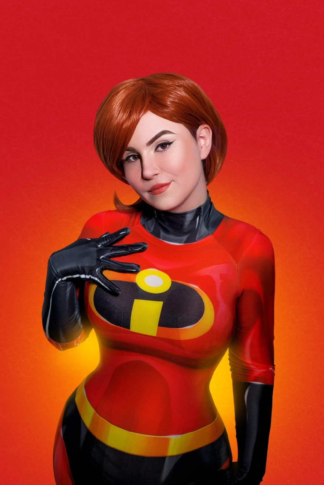 All Pixar's Super Mom by le_atlass - My, Cosplay, The dress, Girls, Brunette, Longpost, Elastica, Helen Parr