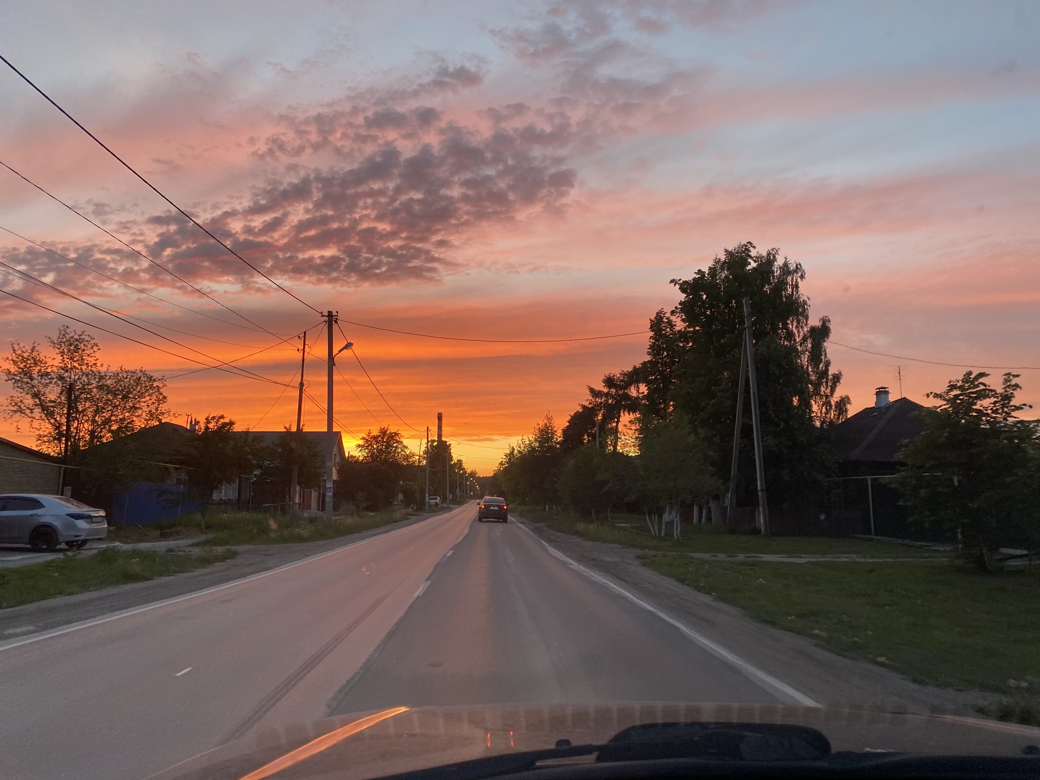 Summer - My, Summer, Sunset, beauty, Road