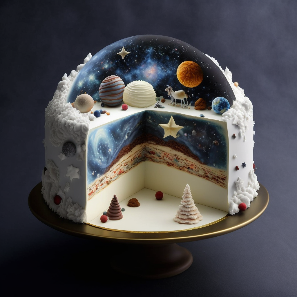 Surprise Cakes at Midjourney - Midjourney, Images, Нейронные сети, Cake, Art, Longpost