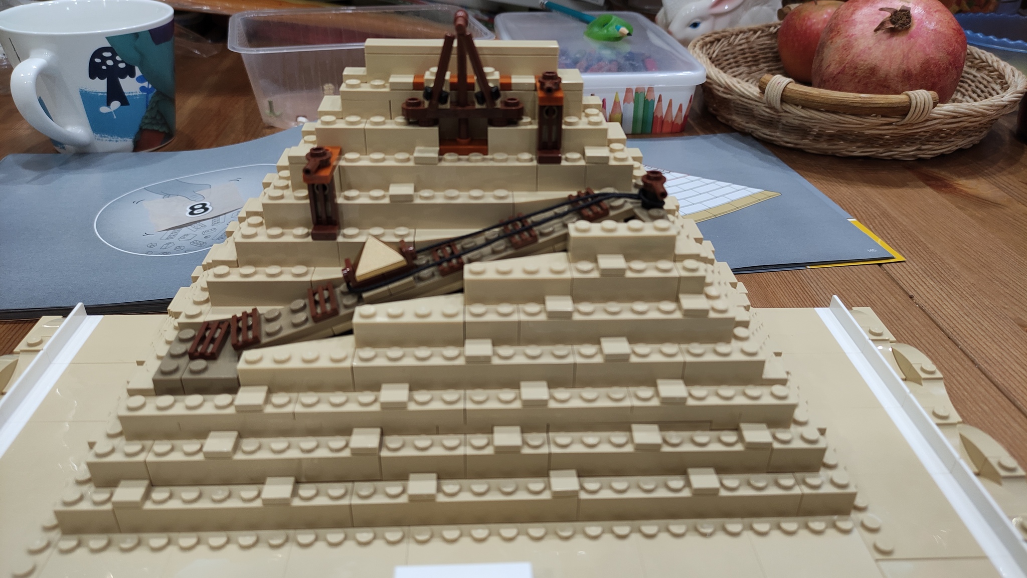 LEGO 21058 The Great Pyramid of Giza - My, Constructor, Lego, The Great Pyramid, Architecture