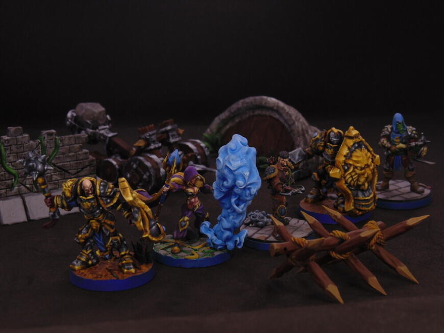 Allies vs Horcs - 3D printed miniature models - My, 3D печать, Dungeons & dragons, Painting miniatures, Modeling, 3D modeling, 3D printer, Stand modeling, Figurines, Scale model, World of warcraft, Warcraft, Warcraft 3, Collecting, Crowdfunding, Board games, Wargame, Collection, Video, Youtube, Longpost