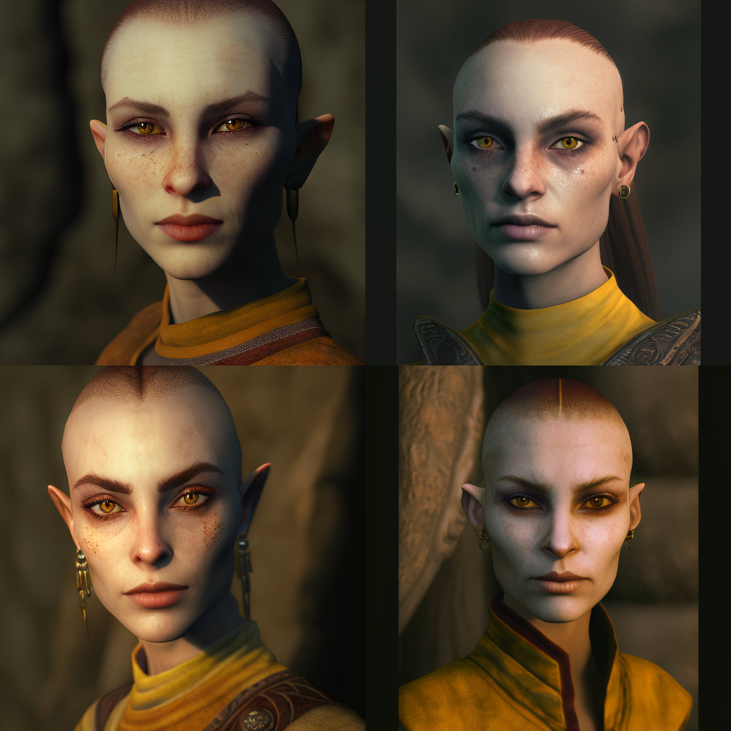 The characters of Knights of the Old Republic through the eyes of Midjourney. Part 1 - My, Computer graphics, Нейронные сети, Midjourney, Digital, Characters (edit), Bastila Shan, Darth Malak, KOTOR, Longpost