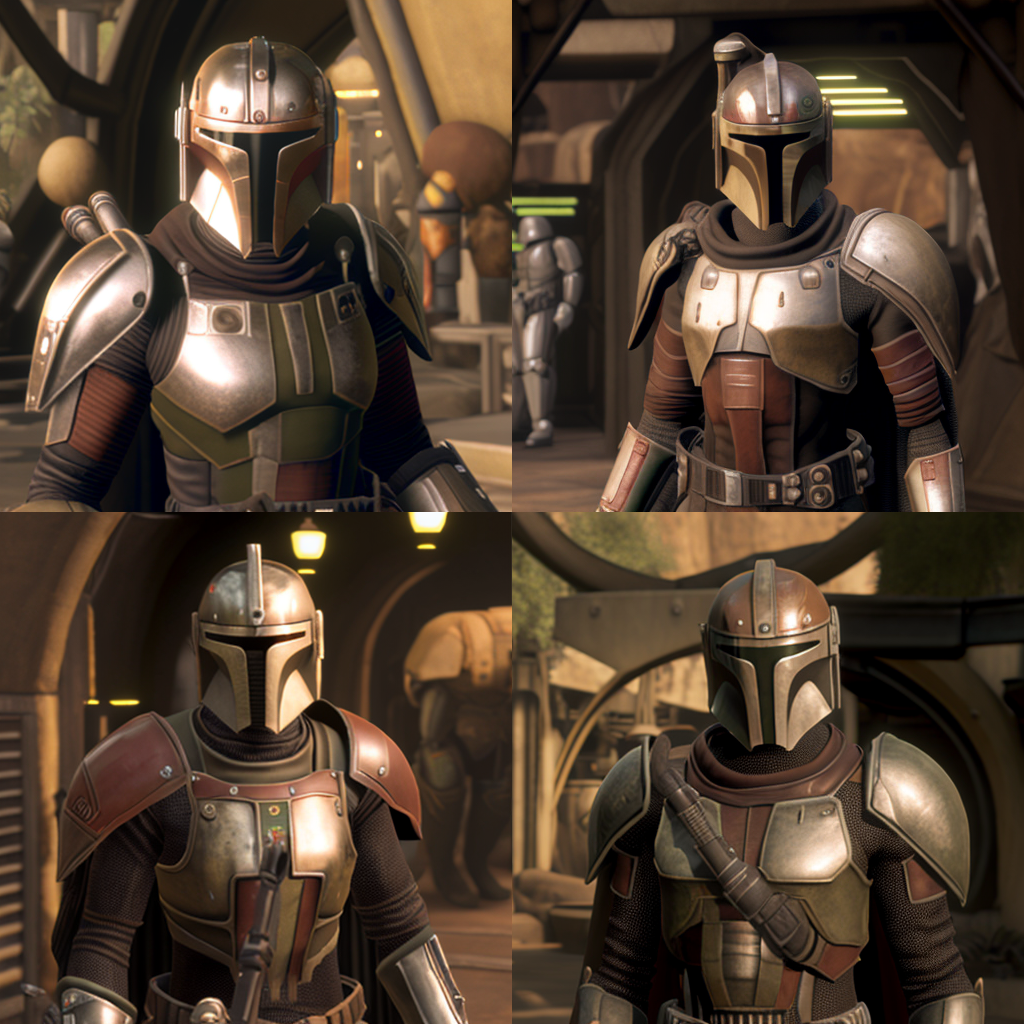 The characters of Knights of the Old Republic 2 through the eyes of Midjourney. Part 2 - My, Нейронные сети, Midjourney, Artificial Intelligence, KOTOR II, Kreia, Longpost