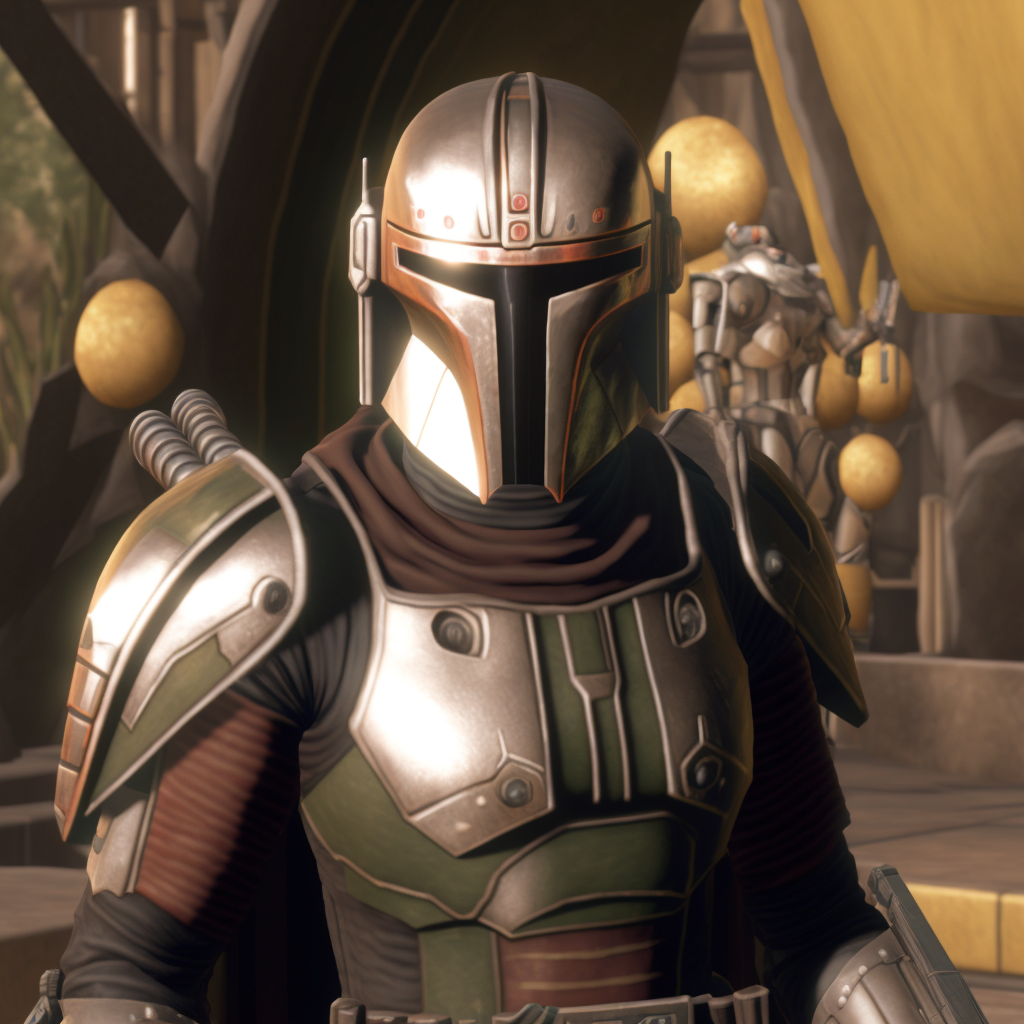 The characters of Knights of the Old Republic 2 through the eyes of Midjourney. Part 2 - My, Нейронные сети, Midjourney, Artificial Intelligence, KOTOR II, Kreia, Longpost