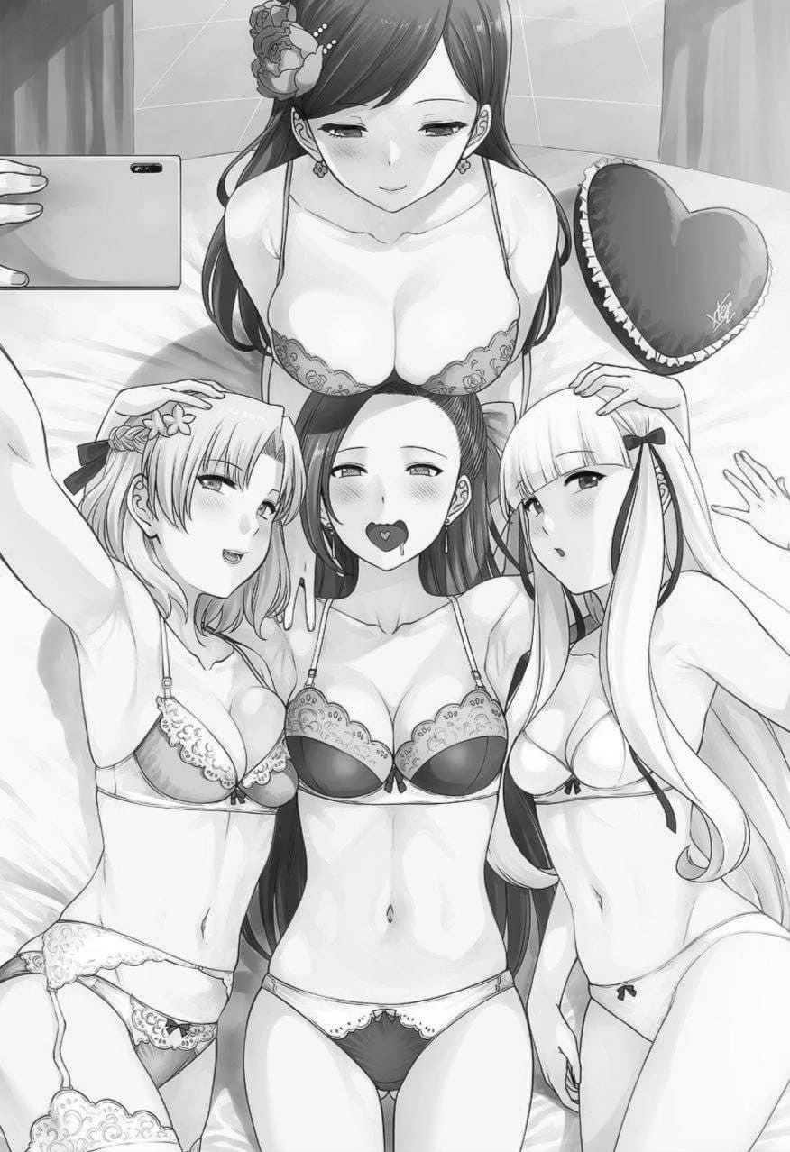 Reincarnation in the Ottome game as the mistress of a lesbian harem - NSFW, Art, Anime art, Yuri, Manga, Anime, Katarina claes, Maria Campbell, Mary Hunt, Sophia Ascart, Bakarina