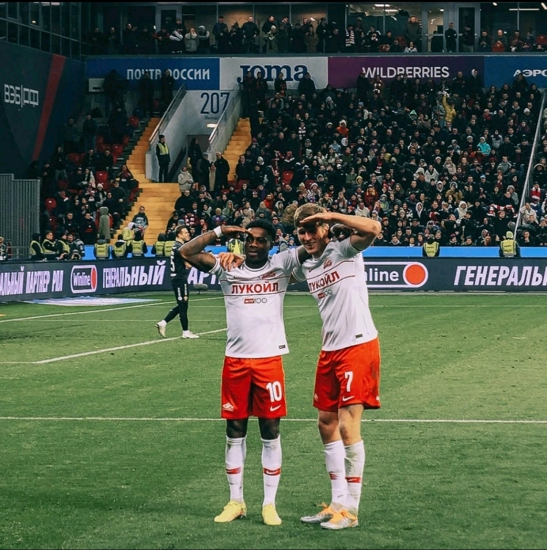 Two brothers - My, Spartak Moscow, Quincy Promes, Alexander Sobolev, Football