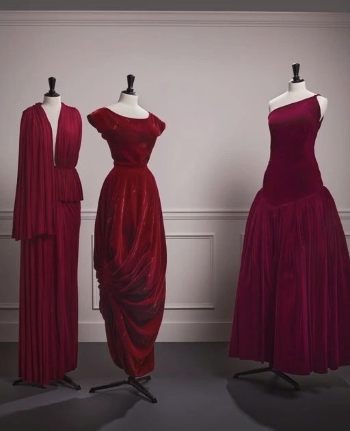 Madame Gres is the queen of drapery - My, Exhibition, Fashion, Drape, Style, Retro, archive, 80-е, Longpost