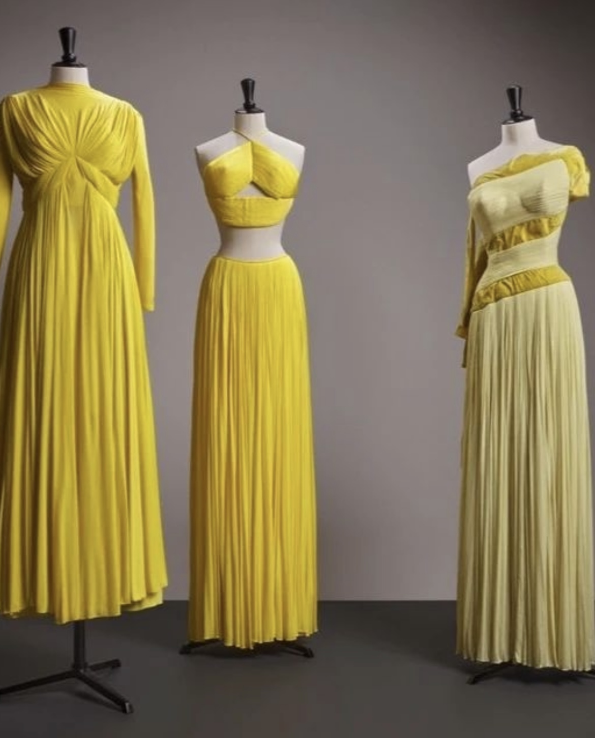 Madame Gres is the queen of drapery - My, Exhibition, Fashion, Drape, Style, Retro, archive, 80-е, Longpost