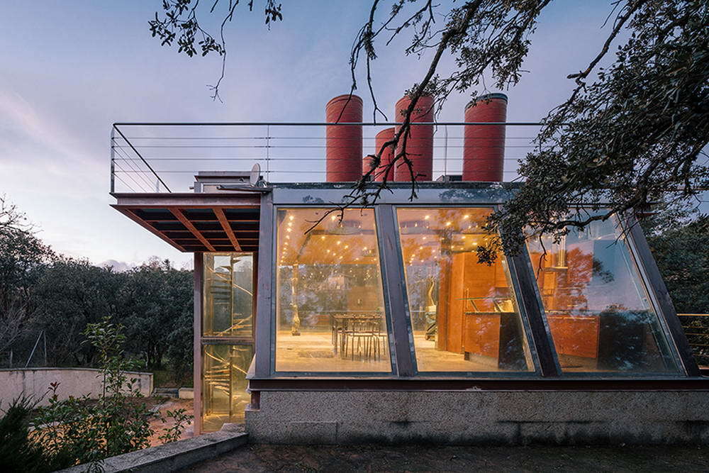 Glass house in Spain - My, Architecture, House, Design, Longpost