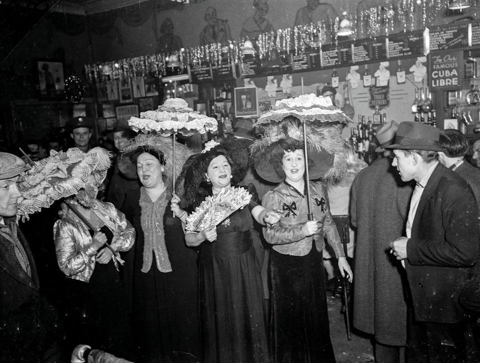 Sammy's Bowery Follies Bar - USA, Bar, Longpost, Story, Repeat, Black and white photo