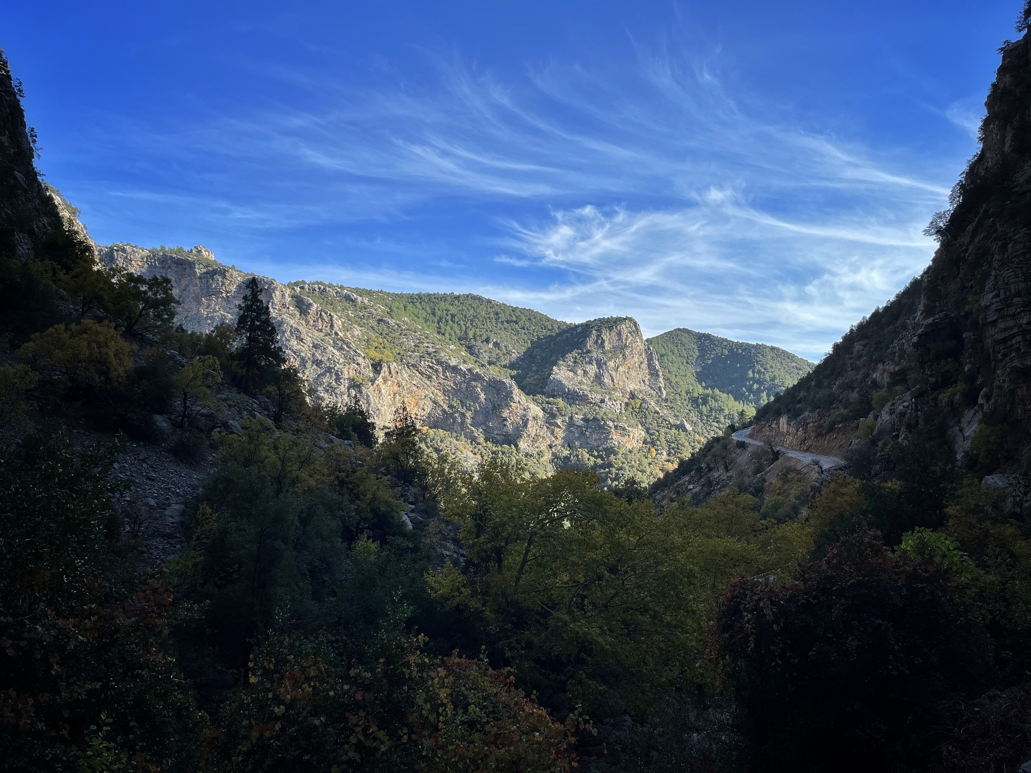 Road with stunning views - My, Travels, Tourism, Туристы, Turkey, The mountains, Side, Longpost, The photo