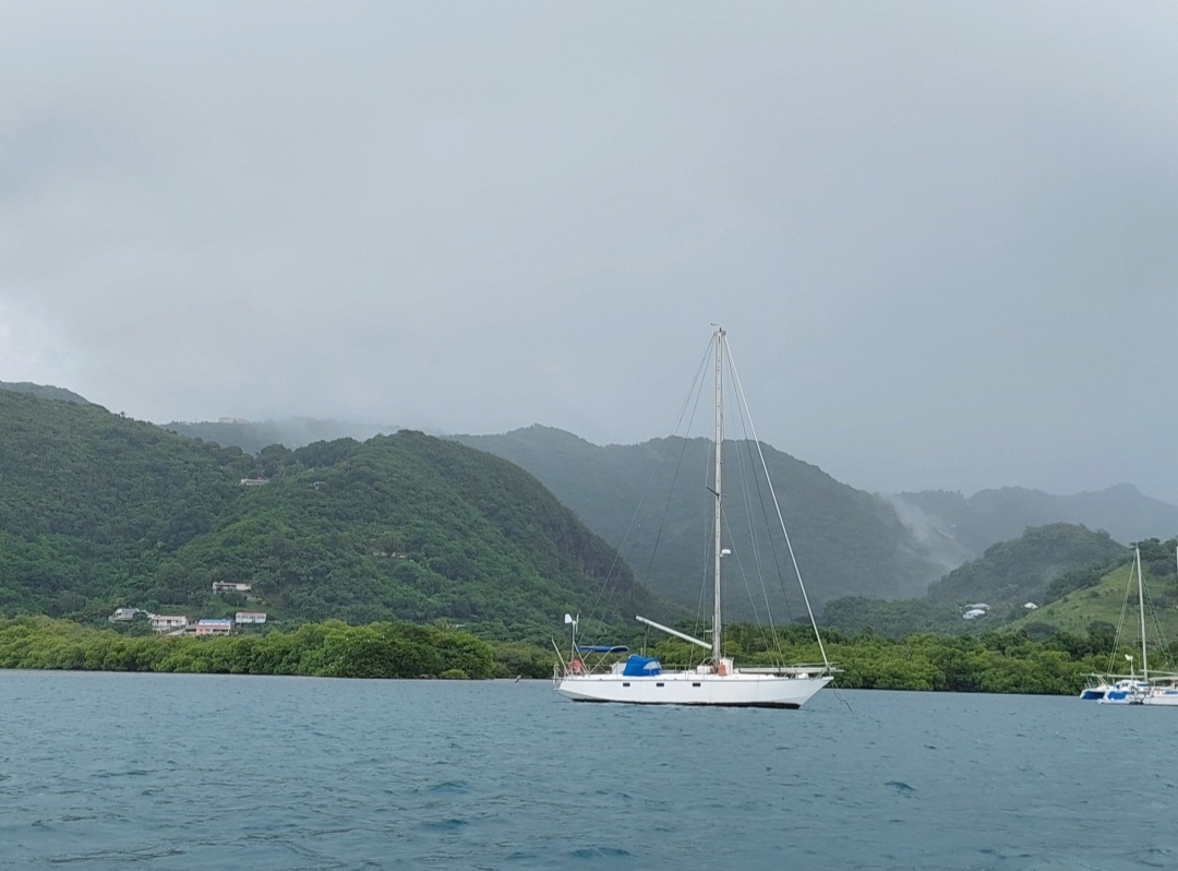 Martinique, Santa Ana, a favorite stop for Russian yachtsmen - My, Sea, Martinique, Caribs, Yacht, Yachting, Longpost, The photo