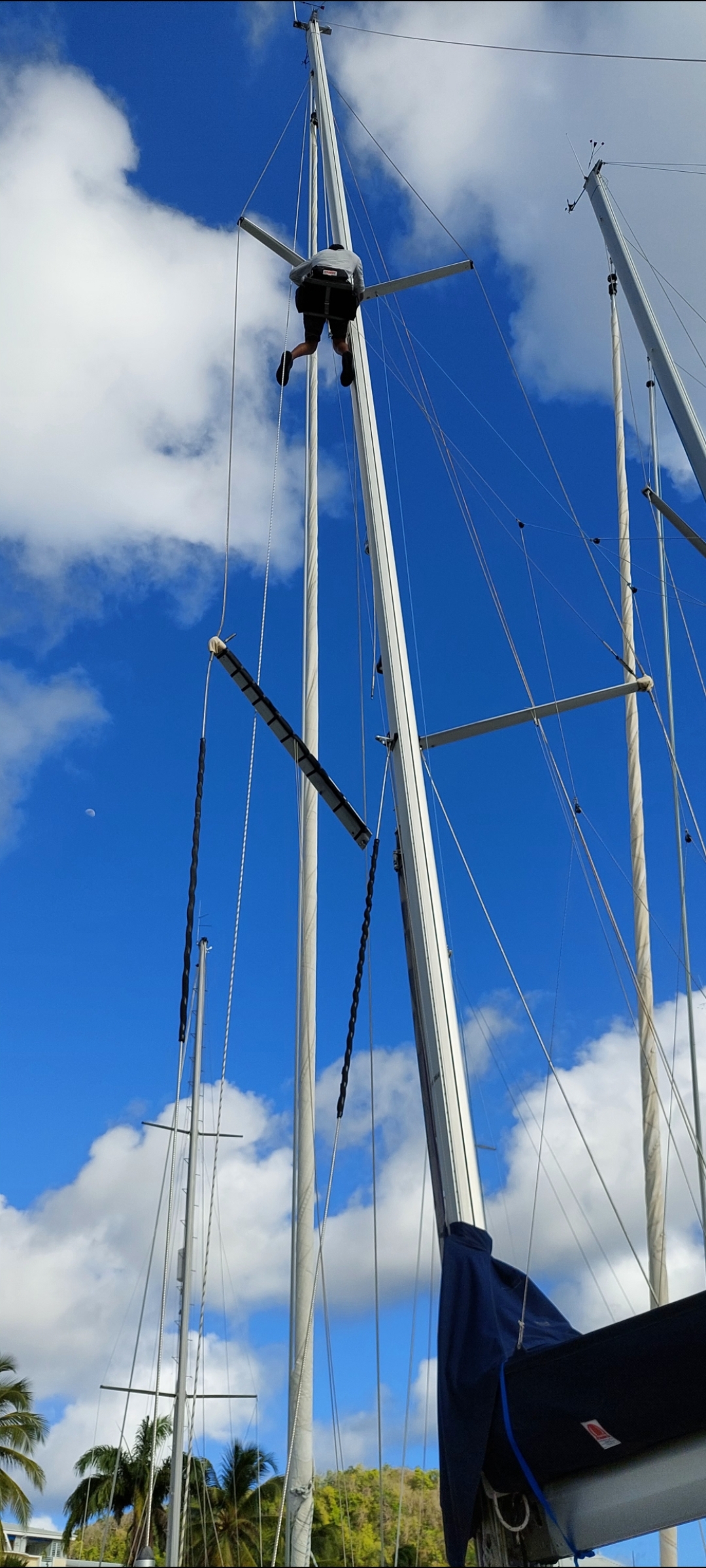 Martinique, Santa Ana, a favorite stop for Russian yachtsmen - My, Sea, Martinique, Caribs, Yacht, Yachting, Longpost, The photo