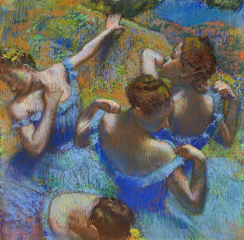 Interestingly, the girls are dancing, or the blue dancers of Degas - My, Jeweler, Jewelcrafting, Jewelry, Gold, Silver, Ring, Earrings, Impressionism, Needlework with process, Ballet, Ballerinas, Longpost