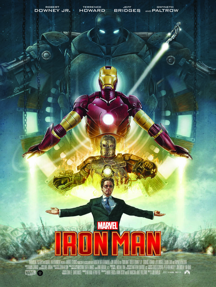 Iron Man - Marvel, Железный человек, Супергерои, Волна боянов