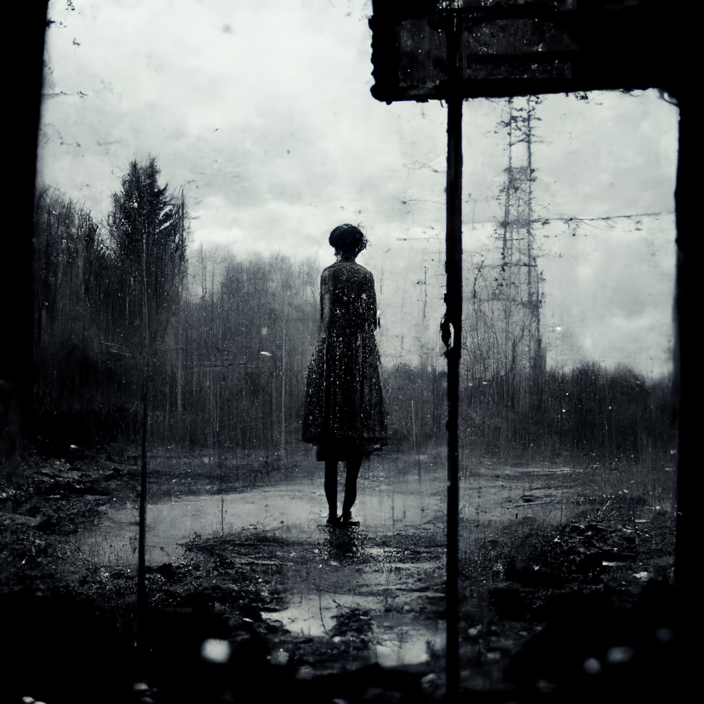 Dark but beautiful - My, Gloomy, Нейронные сети, Images, Midjourney, Longpost