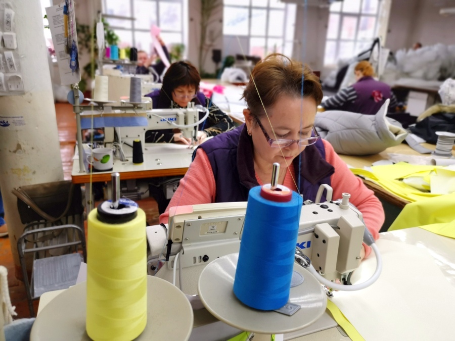 How to invent and sew clothes of domestic production. Kukmor garment factory! - My, Factory, Production, Russian production, Kukmor, Sewing, Cloth, Baby clothes, Mobile photography, Tatarstan, Longpost