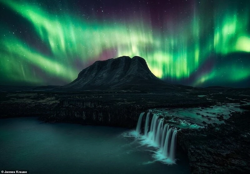 Some Incredible Shots of the Northern Lights from Around the World - Polar Lights, The photo, North, A selection, beauty, Lake, Waterfall, River, Water, Fog, dawn, The mountains, Longpost