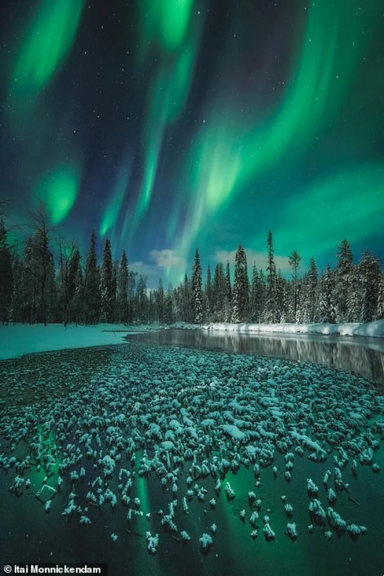 Some Incredible Shots of the Northern Lights from Around the World - Polar Lights, The photo, North, A selection, beauty, Lake, Waterfall, River, Water, Fog, dawn, The mountains, Longpost