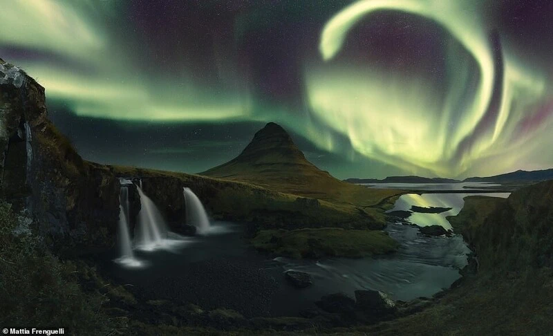 Some Incredible Shots of the Northern Lights from Around the World - Polar Lights, The photo, North, A selection, beauty, Lake, Waterfall, River, Water, Fog, dawn, The mountains, Longpost