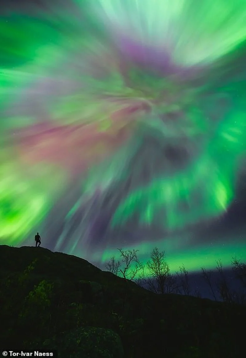 Some Incredible Shots of the Northern Lights from Around the World - Polar Lights, The photo, North, A selection, beauty, Lake, Waterfall, River, Water, Fog, dawn, The mountains, Longpost