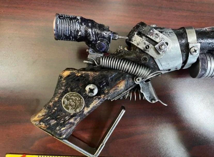 Iowa police seized this working firearm, dubbed Smith and Smithson - USA, Firearms, Longpost