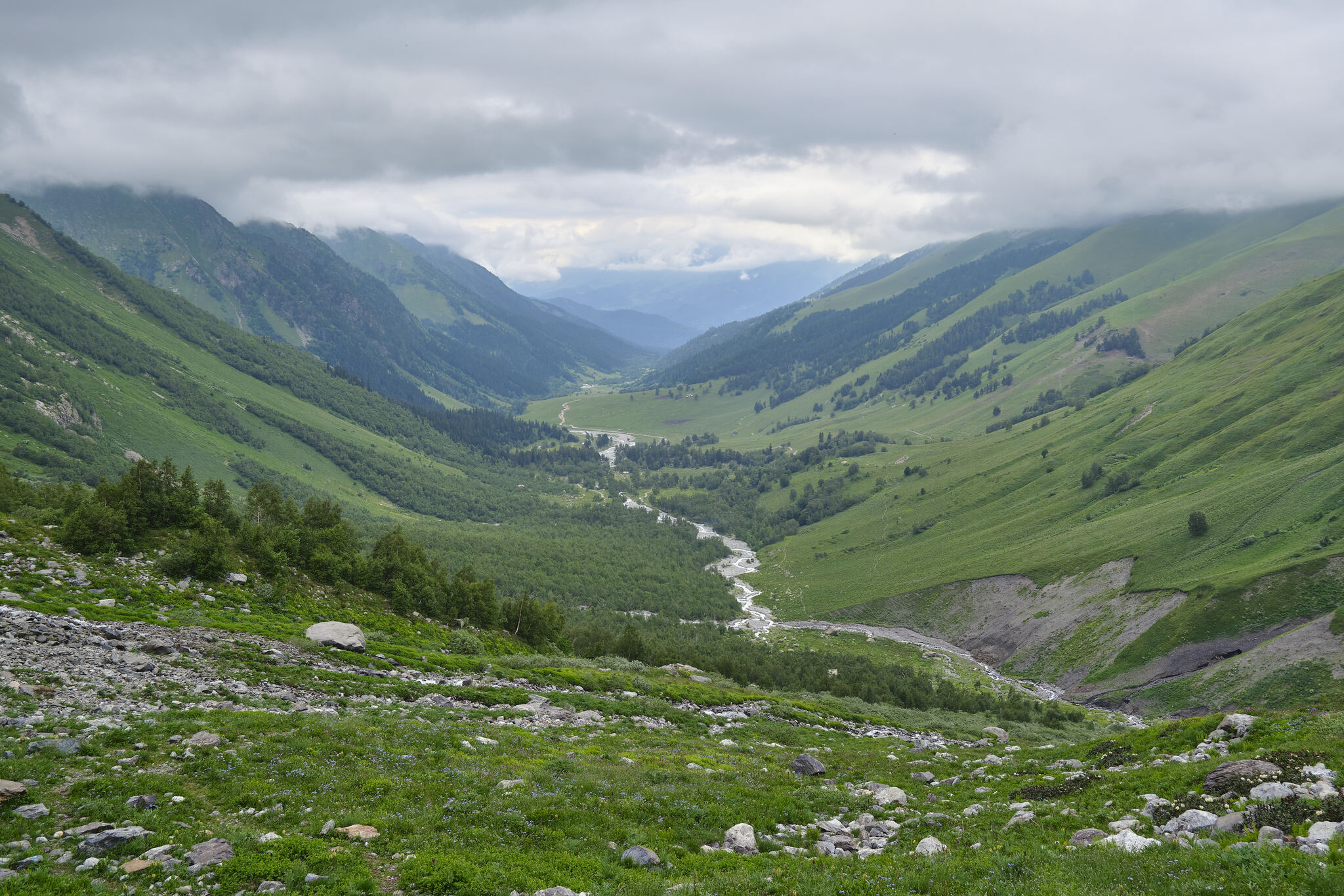 Sofia waterfalls - My, Travels, Landscape, The photo, Nature, Waterfall, Arkhyz, The rocks, Hike, Tourism, Mountain tourism, Hiking, The mountains, Tent, Caucasus, Video, Youtube, Longpost