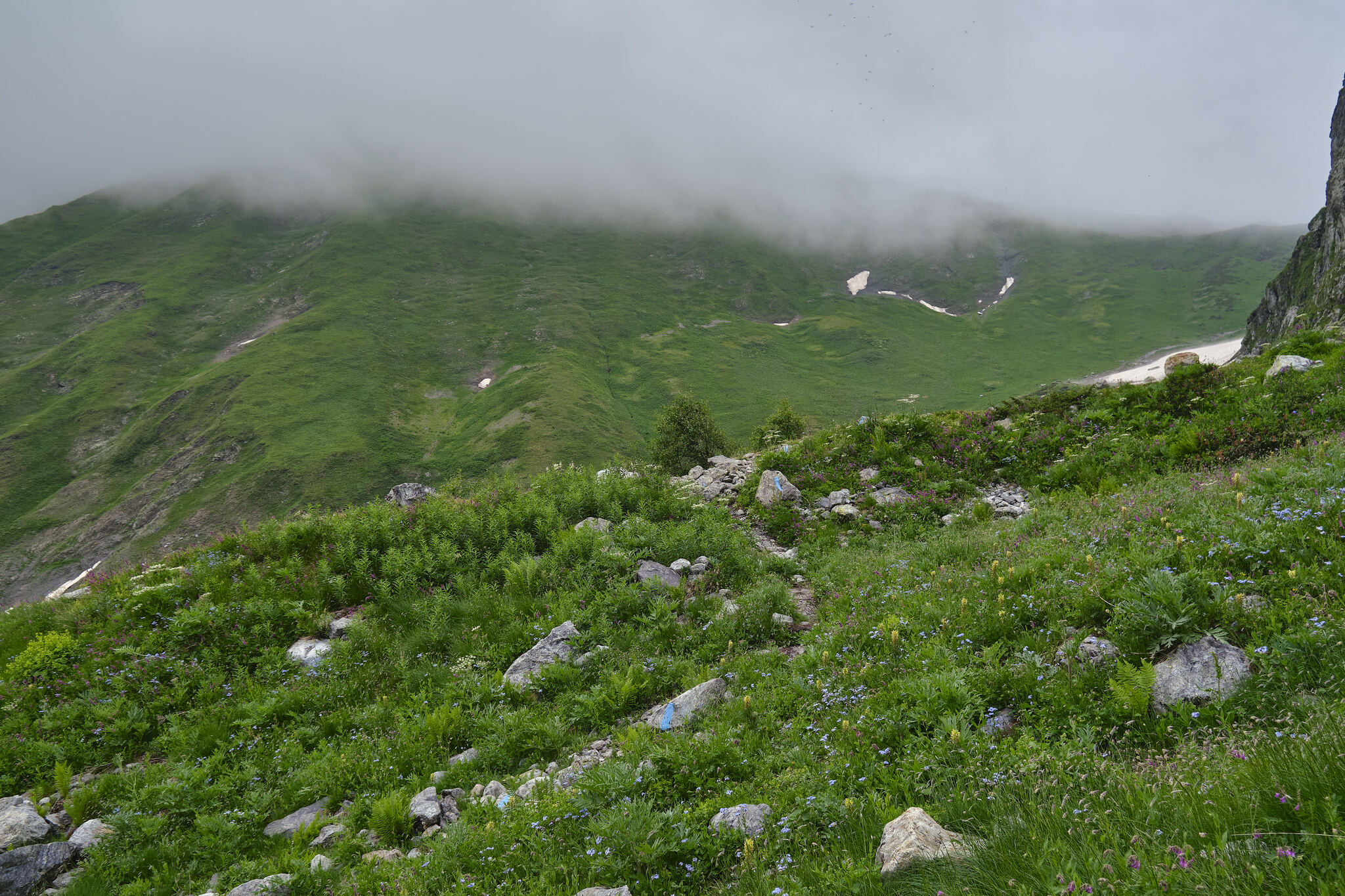 Sofia waterfalls - My, Travels, Landscape, The photo, Nature, Waterfall, Arkhyz, The rocks, Hike, Tourism, Mountain tourism, Hiking, The mountains, Tent, Caucasus, Video, Youtube, Longpost