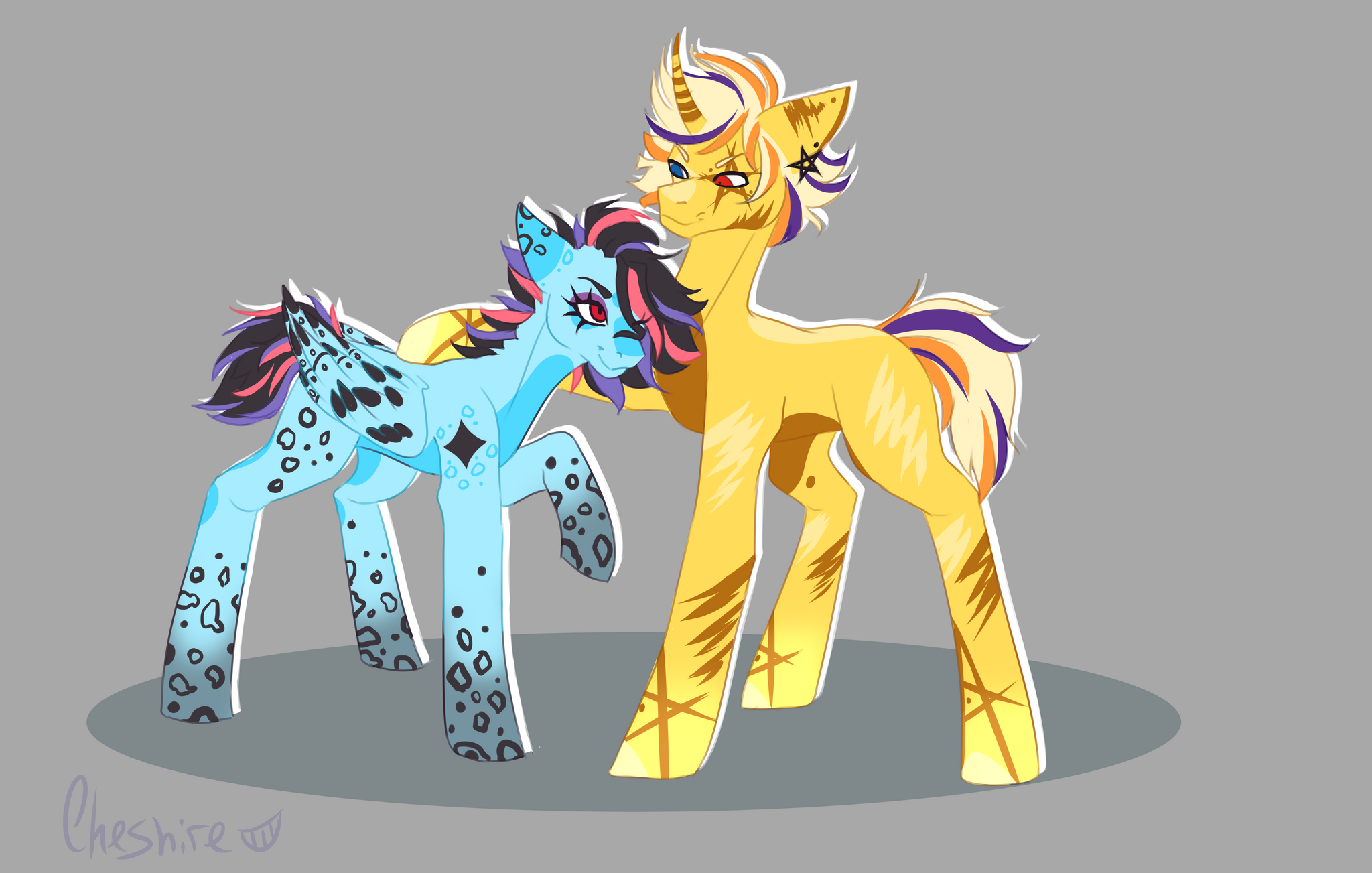 Friends. A family - My, My little pony, PonyArt, Original character, Pony, Longpost