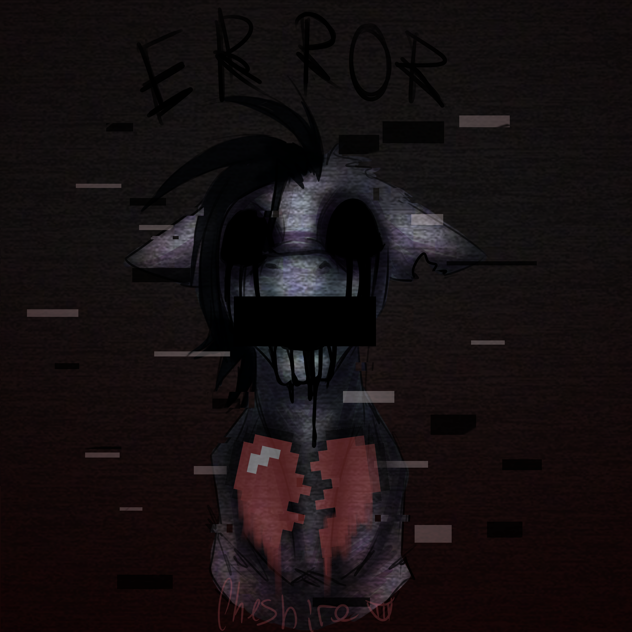 ERROR - My, My little pony, PonyArt, Art, Pony, Semi-Grimdark, Grimdark