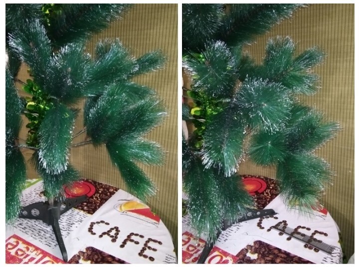 New Year's life hack for an artificial Christmas tree - My, Life hack, New Year, Christmas tree, It Was-It Was, Useful, Longpost