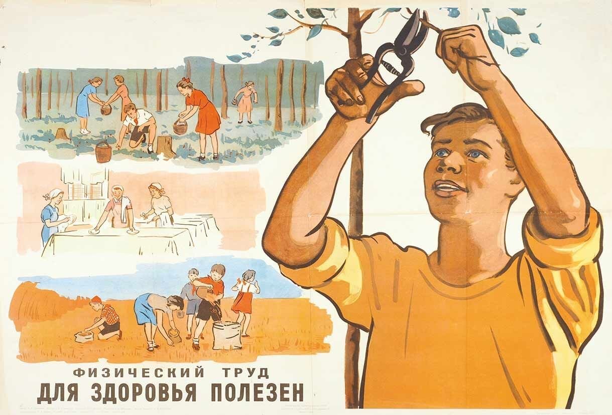 Soviet posters. Hygiene and sanitation part 2 - Poster, Soviet posters, Hygiene, Sanitation, Longpost