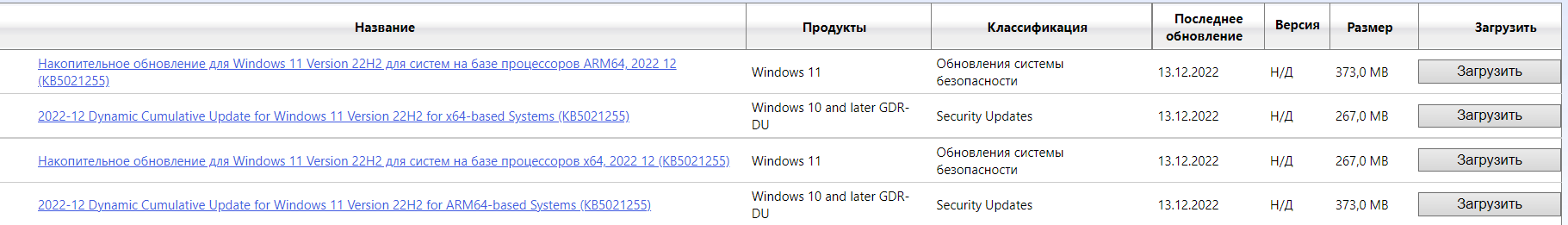 Windows update size - Screenshot, Windows 11, Bitdefender