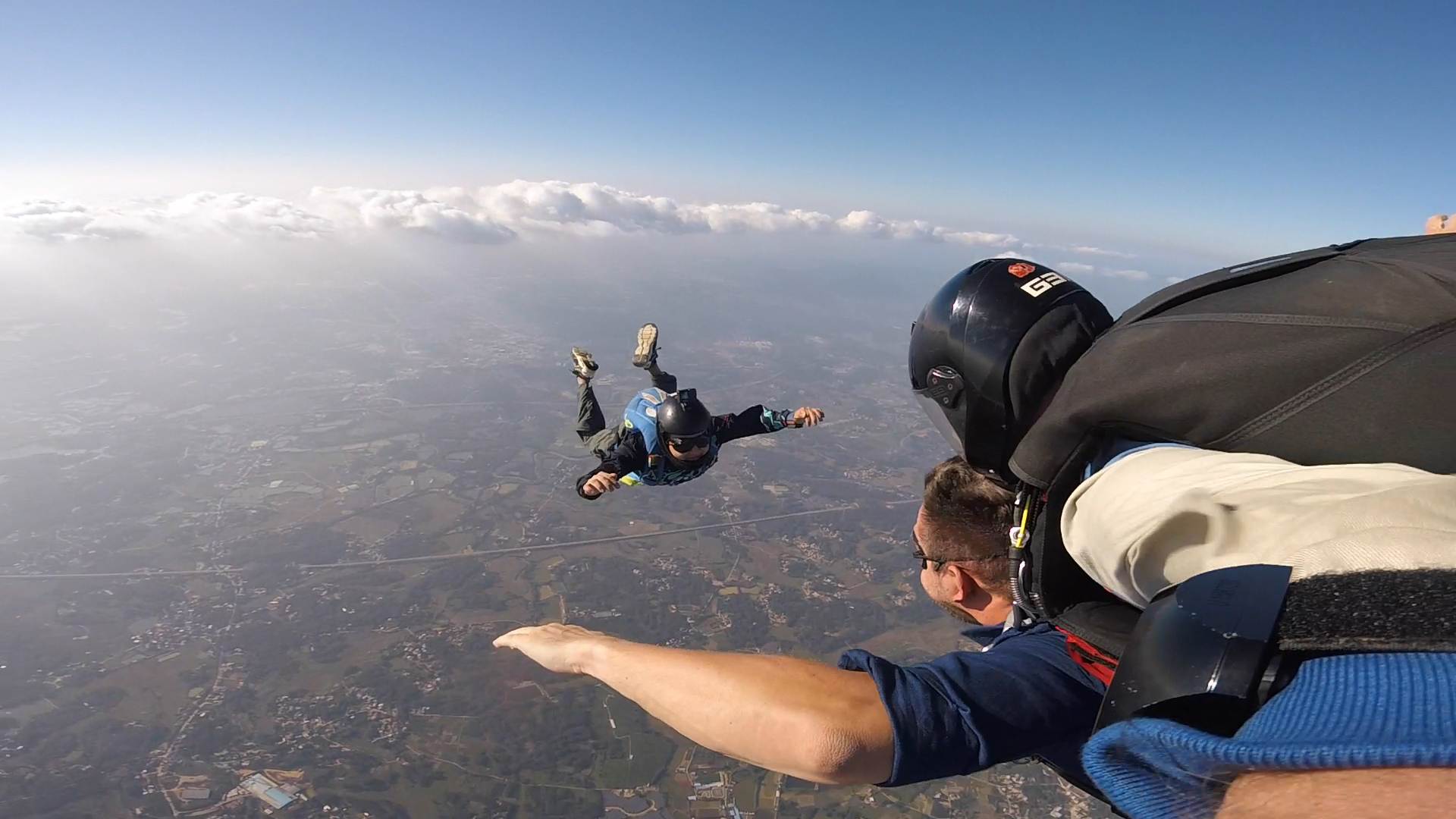 Skydiving in China - Parachute, Skydiving, China, Video, Soundless, Longpost