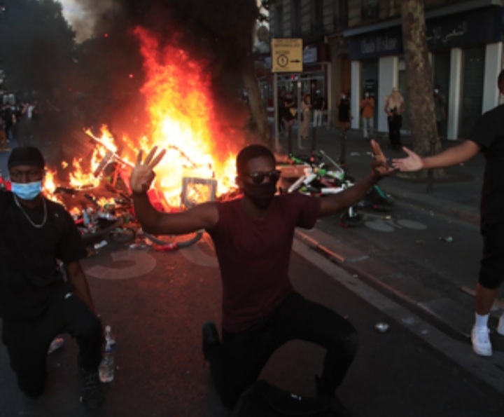 World Cup semi-final - Football, France, Pogrom, Africans