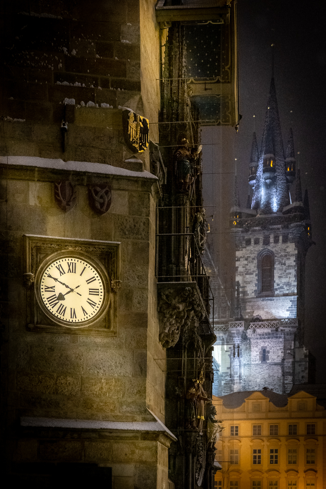 Ten to eight - My, Prague, The photo